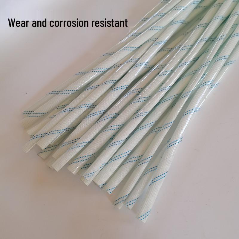 High-Temperature Fiberglass Sleeve Insulation for Electric Wires, Motors (1-50mm) - Yellow Wax Tube