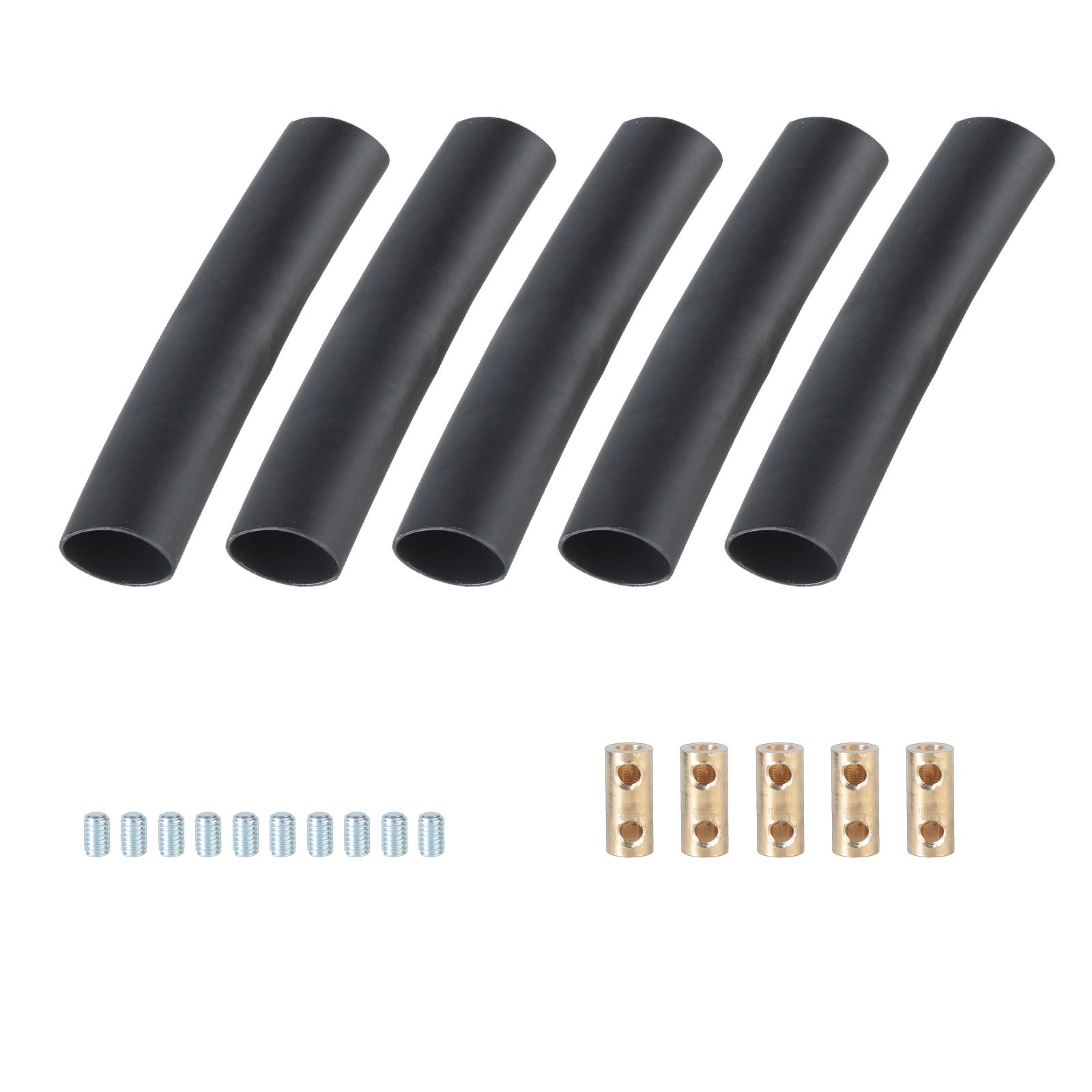 

Underground Wire Splice set Quick Connection Terminals with Heat Shrink Tubes Simple Installation for 12 AWG or Below