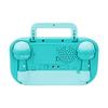 Wireless Kids BT Karaoke Machine with 2 Microphones Portable Singing Speaker Handles Easy Storage Music Toy for Boys