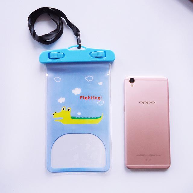 Phone Waterproof Swimming Pouch Convenience PVC Transparent Practical Underwater Seal Touch Bag