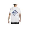 Nike Graphic Print Short Sleeve Crew Neck T-Shirt Men Tops White DH7666-100