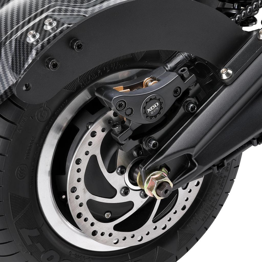 HALO KNIGHT T107MAX All-Terrain Electric Scooter 4000W Dual Motor 72V50Ah Battery 13 Inch Vacuum Tire Outdoor Riding Off-Road E-Scooter