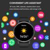 LIGE High-definition Round Screen Fashionable Smartwatch Bluetooth Call Sports  Waterproof Smartwatch Health Monitoring Smart Bracelet Men Smartwatch