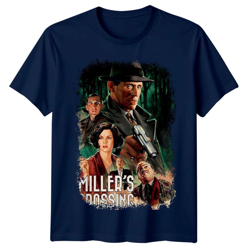 Millers Crossing 1990 Movie Poster Inspired TShirt Retro 90s Tee Unisex
