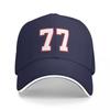 White Red Lucky Number  Sport Baseball Caps For Women Unisex Unisex FeUnisex Beach Sunscreen Hat Hip Hop Trucker Cap