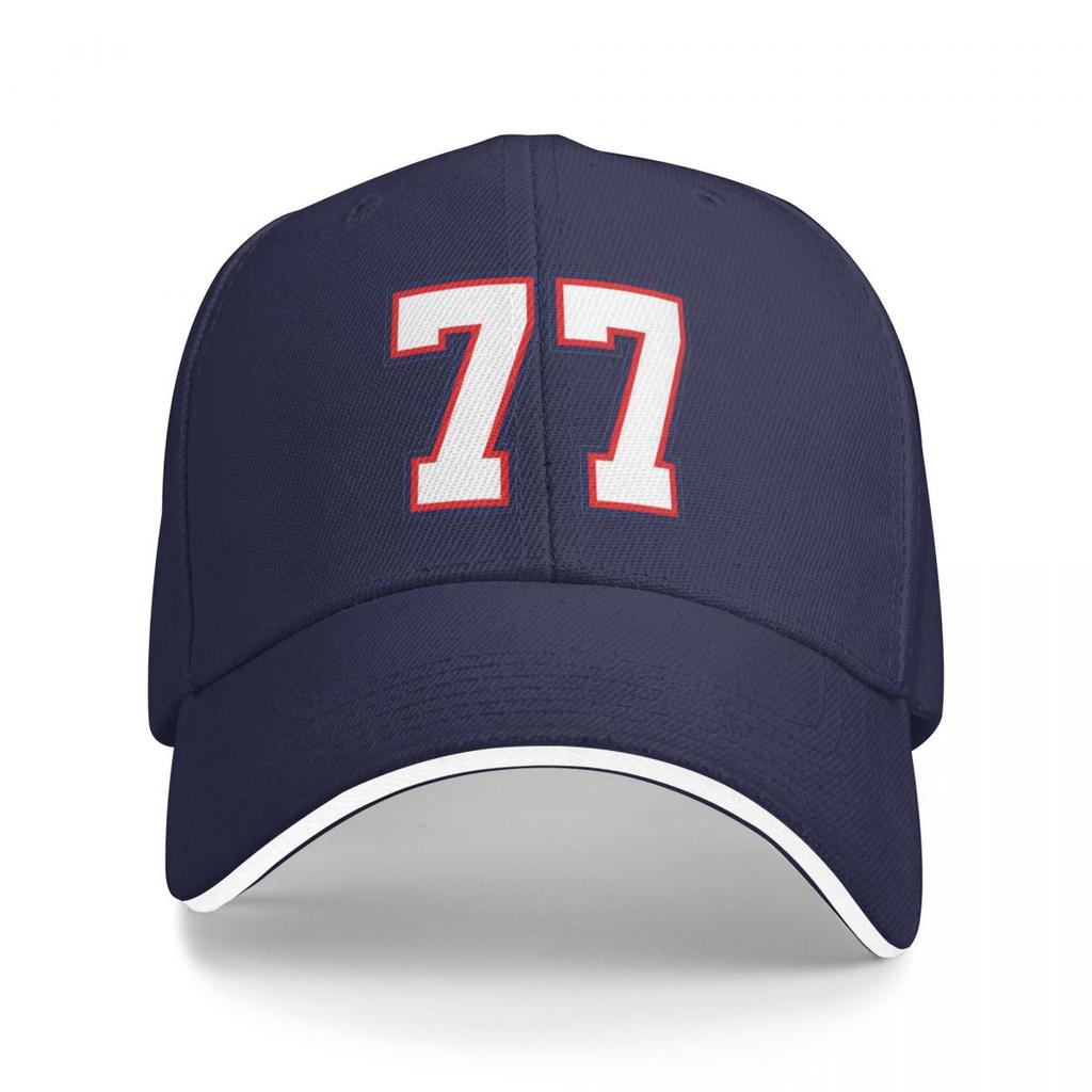 White Red Lucky Number Sport Baseball Caps For Women Unisex Unisex FeUnisex Beach Sunscreen Hat Hip Hop Trucker Cap