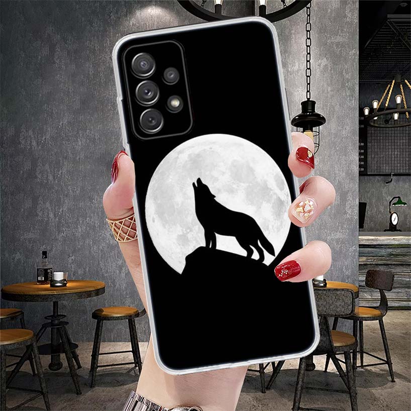 Angry Animal Wolf Fierce Soft Phone Case For Samsung Galaxy S22 S23 S24 S25 Edge S26 Ultra S20 FE S21 Plus + Fundas Coque Galaxy