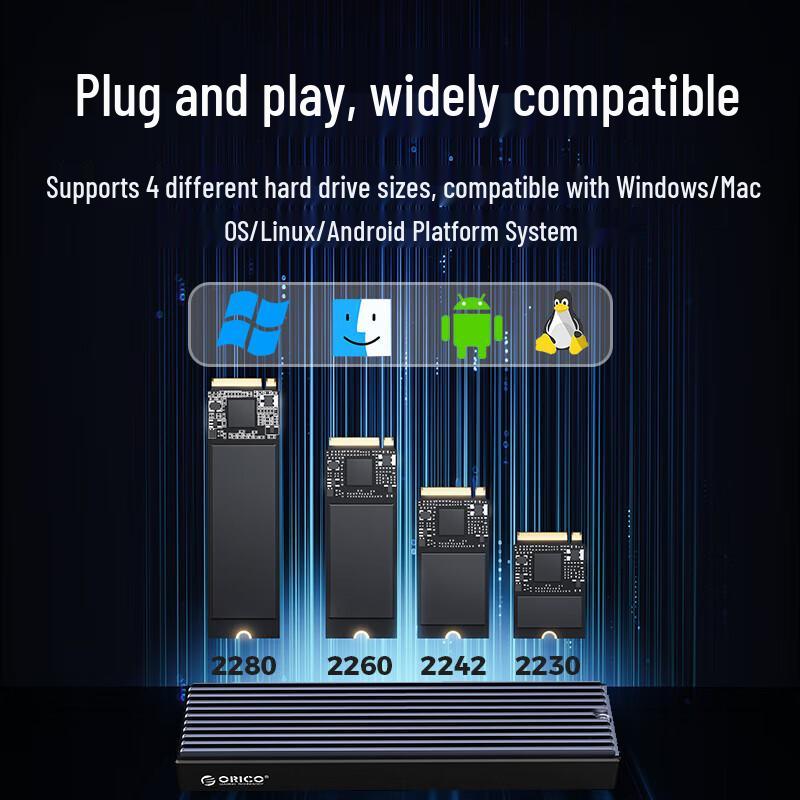 ORICO M.2 Dual Protocol SSD Enclosure