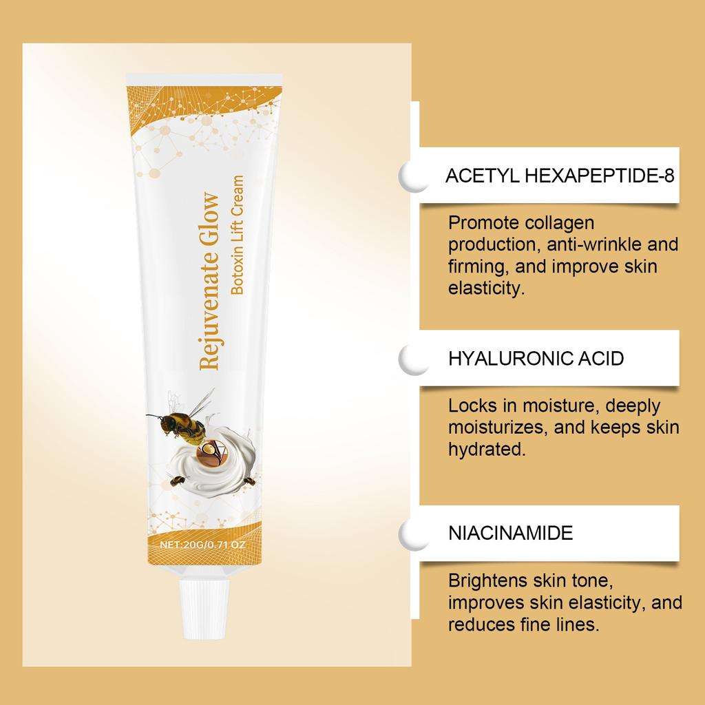 Cream Firming, Moisturizing, Hydrating, Nourishing, Caring Facial Skin And Smoothing Fine Lines Moisturizing Cream