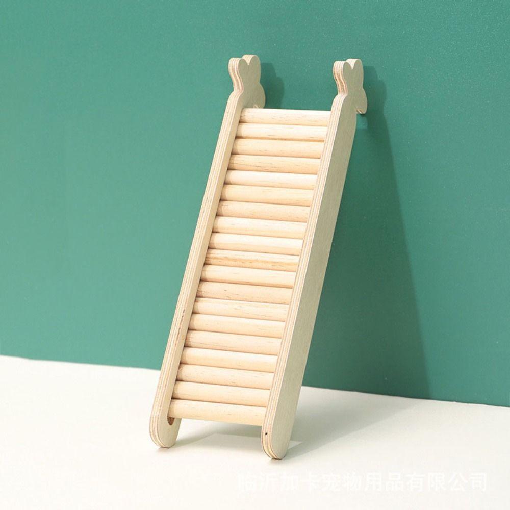 Escalera Decorativa de Madera para Hámster Juguete de Madera para Hámster Escalera Escalera para Trepar para Hámster para Jugar