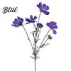 Long Lasting Floral Realistic Maintenance Cosmos Stem Flowers Decor Artificial Faux Fake Free Flowers for Dining Table Centerpieces Wedding