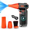 Powerful Air Blower HIGH-SPEED Brushless motor Rechargeable Cleaning Blower Tool Electric Air Duster 150000RPM Turbo Jet Fan 3 Speed Adjustable