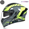 Unisex Full Face Motorcycle Helmet With Bluetooth Headset Scooter Electric Bike Riders All Season Use