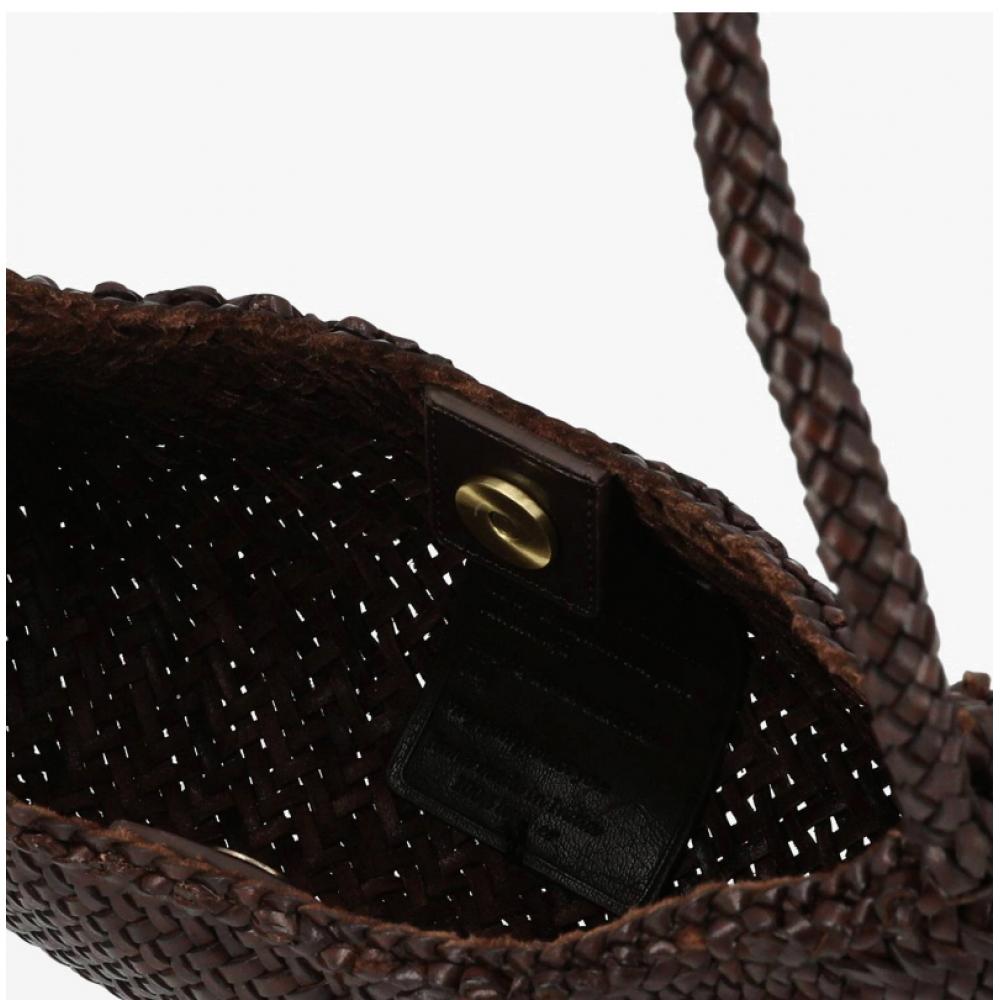 Dragon Diffusion Dark Brown Nova Luna Shoulder Bag 8020