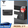 ALS1 For Model Y Model 3 2020-2026 Front Backrest Storage Box Garbage Seat Storage Storage Accessories Modificati Car Sticker