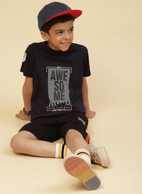 Boys Round Neck T-Shirt