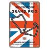Brands-Hatch Circuit Silverstone Grand Prix Tin Metal Sign Wall Art
