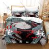 Petals of Reincarnation Bedding Set, Duvet Cover + 2 Pillowcases Fantasy Character Print Bed Linens for Home & Dorm