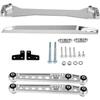 Rear Lower Control Arm Subframe Brace Tie Bar Kit for 19962000 Honda Civic DX EX CX GX LX HX Si 1.6L Rear Suspension Upgrade Wi
