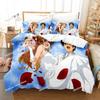 Fashion Anime Bed Sheet Set Golden Time Bedding Set Single Twin Full Queen King Size Bed Set Adult Kid Bedroom Duvet Cover Sets