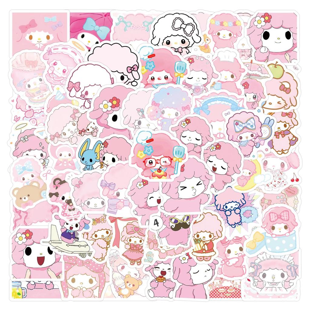 90 Cartoon Sheep Must Love Nono Stickers: Cute, Decorative, Creative DIY Planner Stationery