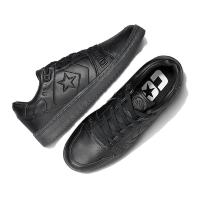 Converse Shock-absorbing and Wear-resistant Low-top Board Shoes Unisex Black