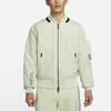 Jordan Pocket Zip-Up Short Jacket Cotton Coat Men Outerwear Green DJ0233-371