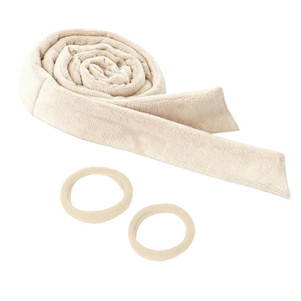 Non-Toxic 3Pcs Sleeping Soft No Heat Curling Headband Overnight Waves Heatless Velvet Hair Curlers For Long All Hair Types