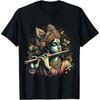 Teen Girl's Cotton T-shirt Summer Casual Graphic Tee Short Sleeve Hindu God Lord Shri Krishna Lover Devotee Gift T-Shirt Hindu Mytholo Unisex,gift,Top
