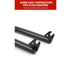 20"BMX Bike Front Fork CR-MO 28.6*163mm Performance Bicycle Black Chrome Front Forks