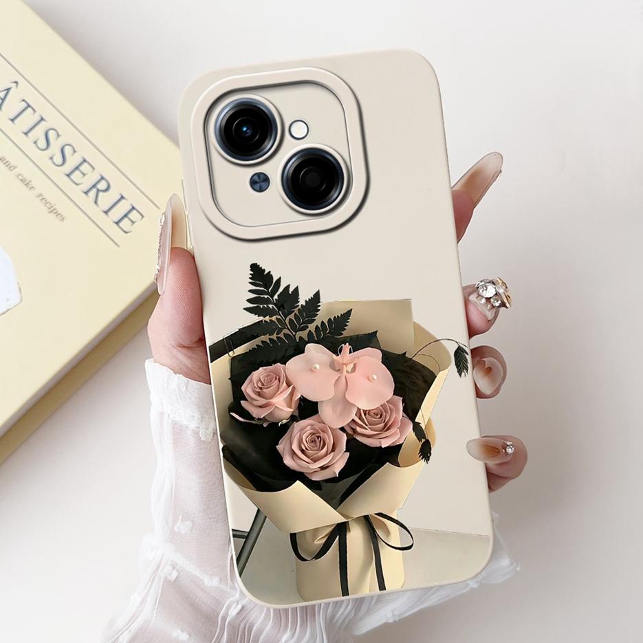 For Tecno Spark Go 1 1S Case KL4h Fashion Candy Painted Cover Shockproof Phone Case For Tecno Pop 9 4G SparkGo1 Soft Fundas Bags
