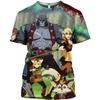 2026 Sommer Anime T-Shirt Thundercats 3D-Druck Herren Damen Mode Übergroß Kinder Junge Kawaii T-Shirts Tops Mädchen Herrenbekleidung