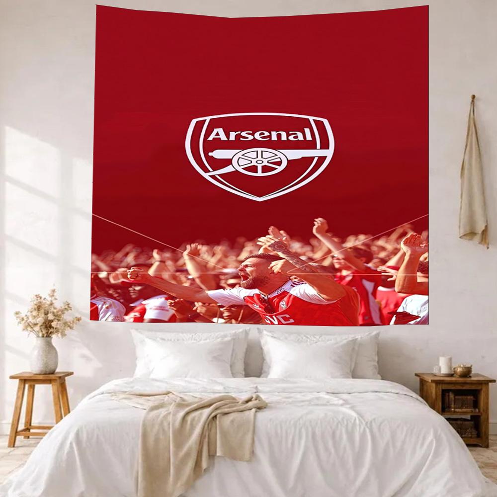 Arsenal Wall Decor Tapestry Art For Pet Memorial Birthdaywedding Party Backdrop Family Gift