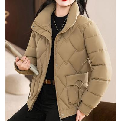 Warm and Comfortable Women's Short Cotton Jacket for Winter Fashion Thickened Coat
