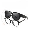 Non-polarized Men Women Vintage Square Sunglasses Unisex Wear Over Eyewear Outdoor Travel Fit Over Sun Glasses for Sports