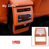 For Haval H9 2024 2025 MKII 2nd Car Rear air conditioning outlet decorative panel ABS Wood grain Carbon fiber Original car color