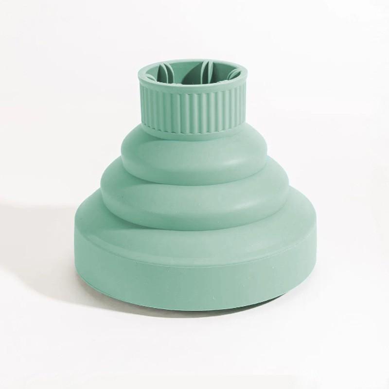 Foldable Silicone Hair Dryer Diffuser Attachment Curly Styling Home Use Heat Resistant