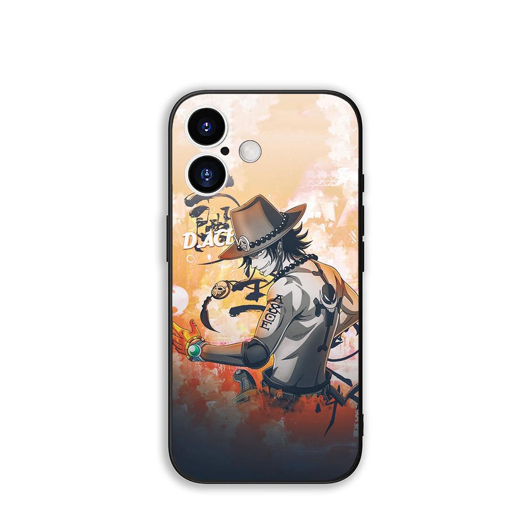 For Samsung Galaxy A55 A54 A25 A36 A17 A26 A35 A33 A34 A14 A37 S8 S9 S20 S21 FE S10 Plus Case Portgas D Ace ONE PIECE Luffy