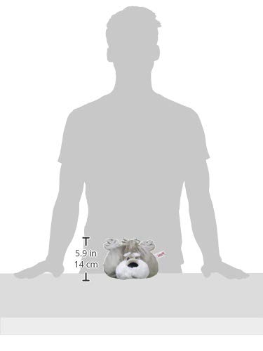 NICI Schnauzer Figure Face Pouch, Made In Germany, Plush Toy, Gift, Face Pouch, Drawstring, Schnauzer, Dog, Pet, 3090464