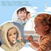 Kids U Shaped Electric Toothbrush Food Grade Silicone Brush Head U-shaped