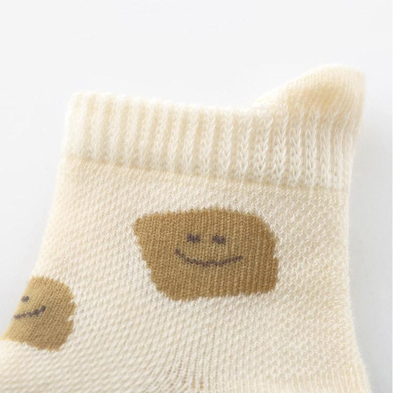 Childrens Non-Slip Socks Cute Cartoon Pattern Kids Boys Girls Floor Socks Comfortable Breathable for Toddler