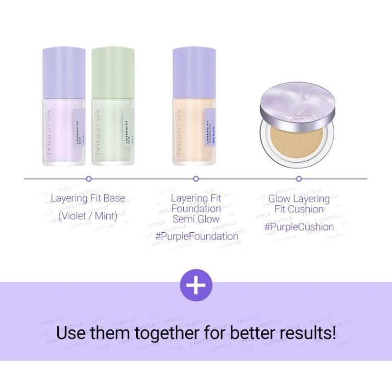 MISSHA - Layering Fit Base - 2 Colors