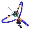 Bench Vise Table Clamp Soldering Station with Flexible Arms Soldering Iron Holder PCB Welding Repair Third Hand Tool