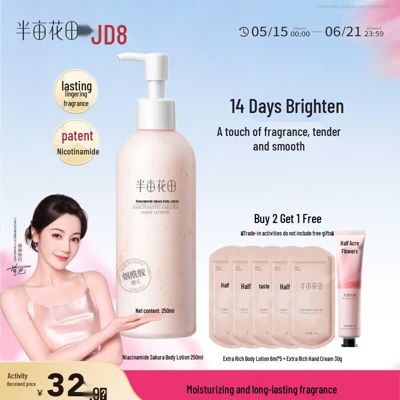 Banmian Huatian Niacinamide SPF Body Lotion