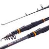 Spinning Telescopic Fishing Rod Graphite Carbon Fiber Travel Portable Super Hard Fishing Pole
