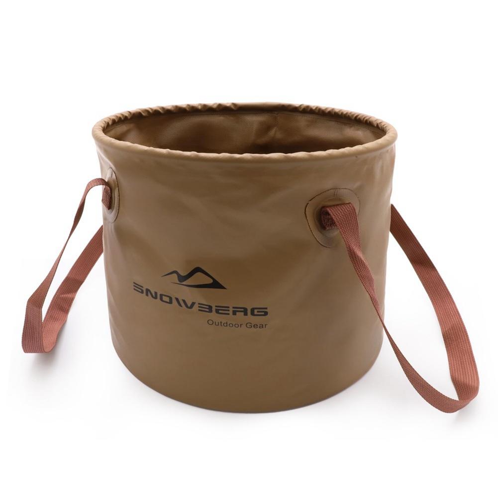 Outdoor Camping Folding Bucket Fishing Bucket 10L