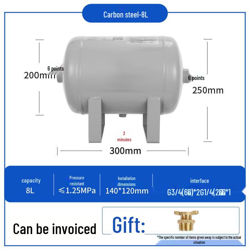 Compact Air Tanks 2L-60L - Ideal for Compressors and Vacuum Systems