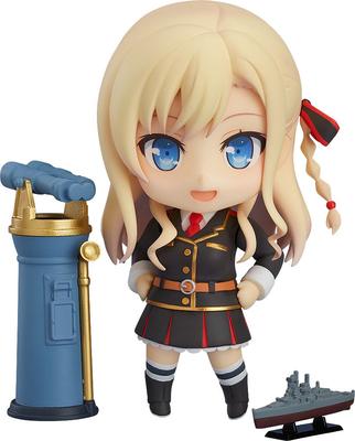 Nendoroid High School Fleet Wilhelmina bemalte bewegliche Figur, nicht maßstabsgetreu, ABS und PVC