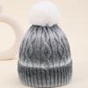 Wintermütze Kinder Winter Neu Samt Outdoor Thermomütze Batik Farbverlauf Wollmütze