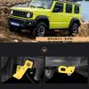 Bruce & Shark Tow Hook for New Jimny JB74 Jimny Sierra JB74 Exterior Parts Front Tow Hook Passenger Side Left Front Trailer Hook Compatible with Genui